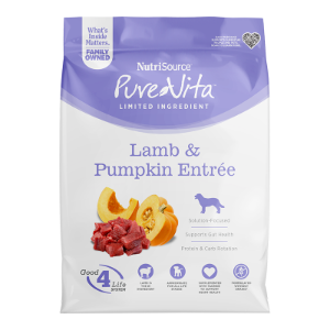 Pure Vita Lamb & Pumpkin 12# Dog Food