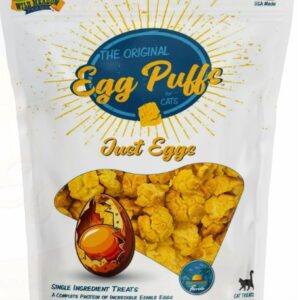 WMF Cat Egg Puffs 1oz Cat Treat Wild Meadow Farms