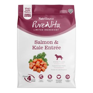 Pure Vita Salmon & Kale 4# Dog Food