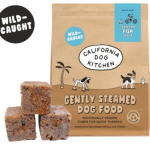 California Dog Kitchen Grain Free Fish 4# Gently Cooked Dog Food