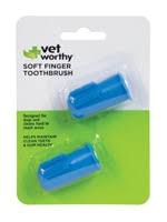 Vet Worthy Finger Brush 2 Pack