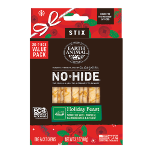 Earth Animal No Hide Harvest Feast Stix 20 Count
