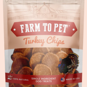 Farm To Pet Turkey Chips 4oz Treat