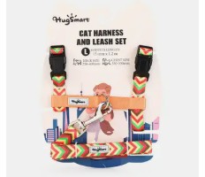 HugSmart Cat Harness & Leash Vintage Small