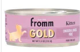 Fromm Kitten Gold Chicken & Duck Pate Cat Food Premium Wet Cat Food Chicken Recipe