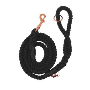 Sassy Woof Noir Rope Dog Leash