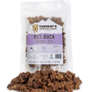 Tuesday's Natural Dog 95% Duck Training Bites