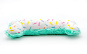 ThoozyPet Birthday Bone Plush dog toy small