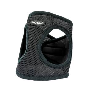 Bark Appeal Black Mesh Harness LG