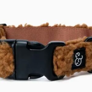 Lucy & Co. Dog Collar Cinnamon Teddy Medium