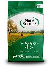 NutriSource Turkey & Rice 12# Dog Food