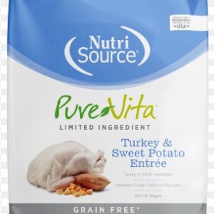 Pure Vita Turkey & Sweet Potato 4# Dog Food