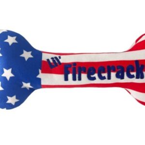 Huxley & Kent Lil Firecracker Bone Dog Toy Large
