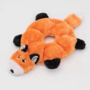 Zippy Paws Loopy Fox Dog Toy