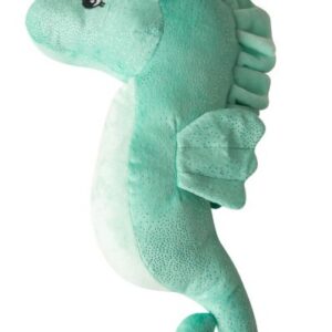 Snugarooz Sandy the Seahorse Teal Dog Toy
