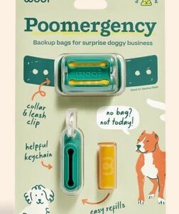 Woof Poomergency Green
