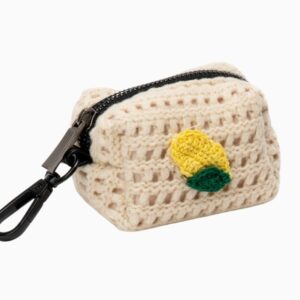 Lucy & Co Main Squeeze Crochet Poop Bag Holder