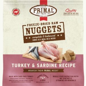 Primal FD Turkey/Sardine 30oz Dog Food