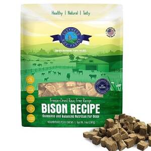 Shepherd Boy Farms FZD Dog Food Bison Recipe 14 oz