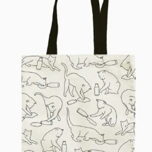 Seltzer Goods Cat Lap Tote Bag