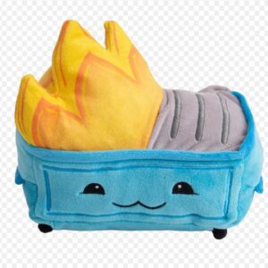 SnugArooz 'This is Fine' Dumpster Fire Dog Toy SM