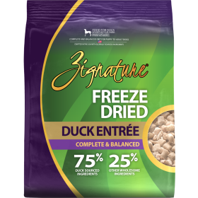 Zignature FD Duck 25oz Freeze Dried Dog Food
