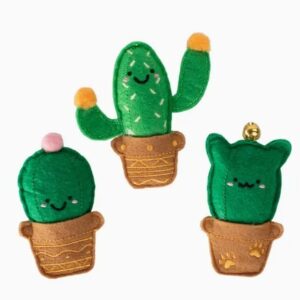 Fringe Petshop Cat us Friends Cat Toys 3 Pack