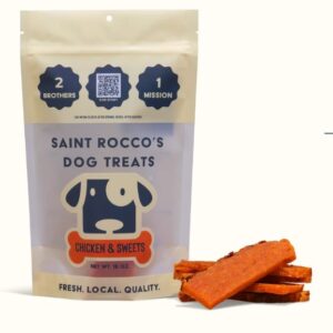 Saint Rocco's Chicken & Sweets 16oz Jerky Treat