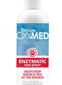Tropiclean Oxymed Medicated Paw Spray 8oz For Dogs