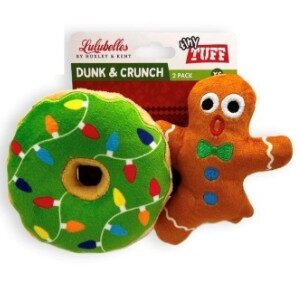Huxley & Kent Dunk & Crunch Tiny Tuff 2 Pack Dog Toys