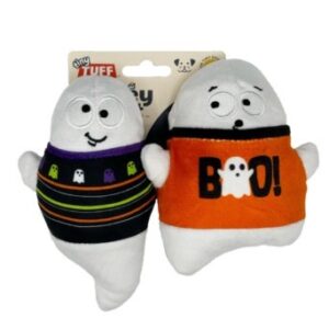 Huxley & Kent Boo Buddies Tiny Tuff 2Pk Dog Toys