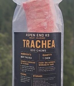 Aspen End K9 Frozen Beef Trachea