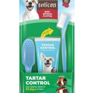 Tropiclean Fresh Breath Enticers Kit Beef Brisket