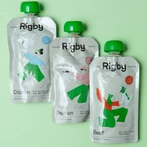 Rigby Organic Dog Treat Beef & Spinach 3.5oz
