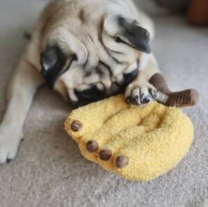 Lambwolf Collective Banana Snuffle Toy