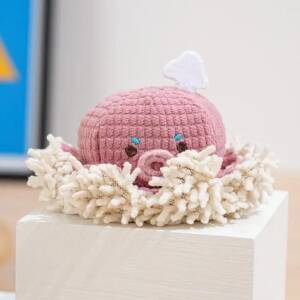 Cheerhunting Petkin Cozy Animal Squeaky Dog Toy Pink